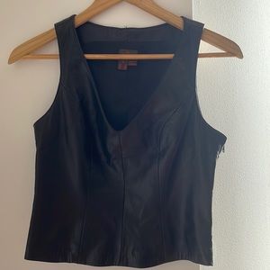 Genuine Leather Daniel Vest Size 2